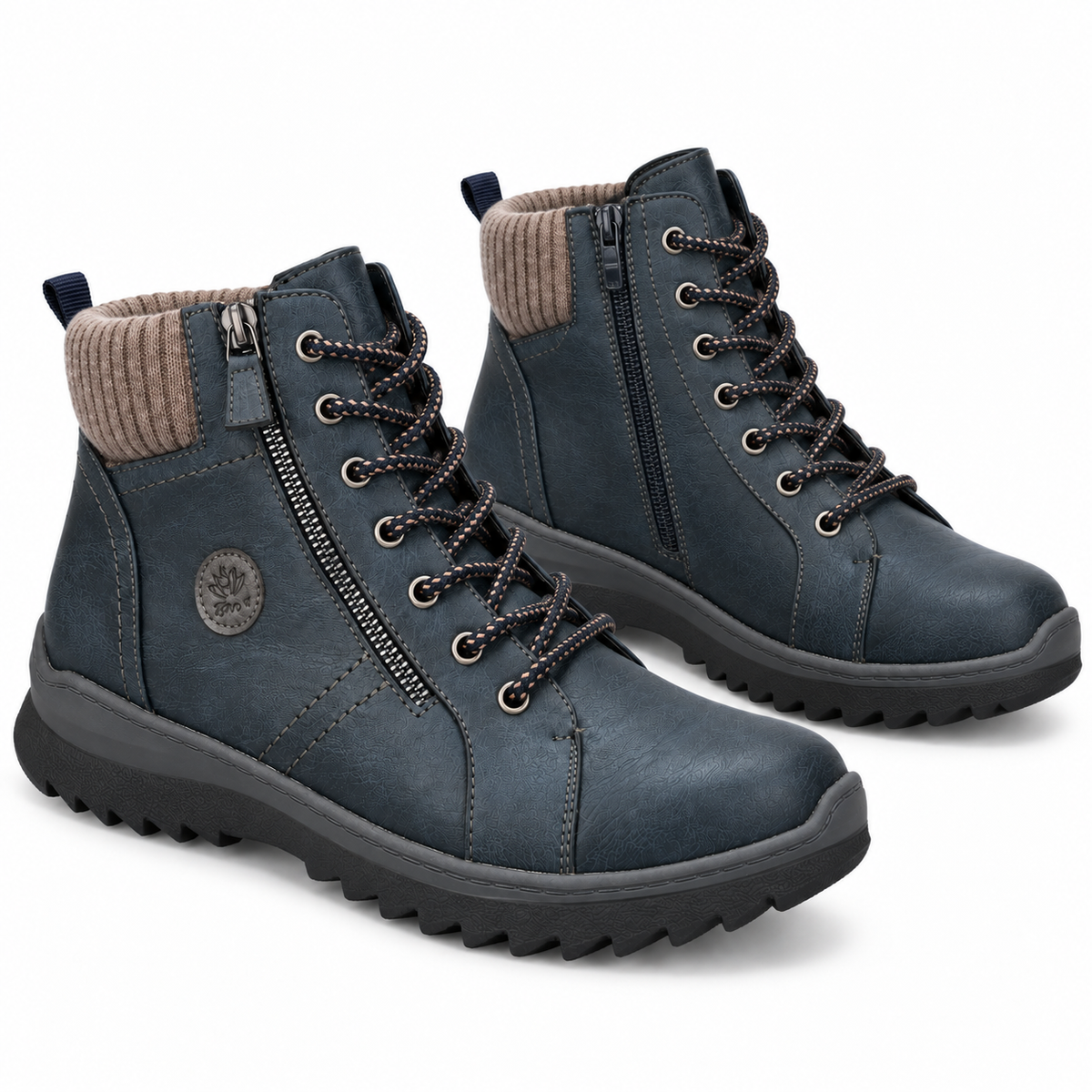 Botki Damskie (36-42) 12Par 9819-11 BLUE