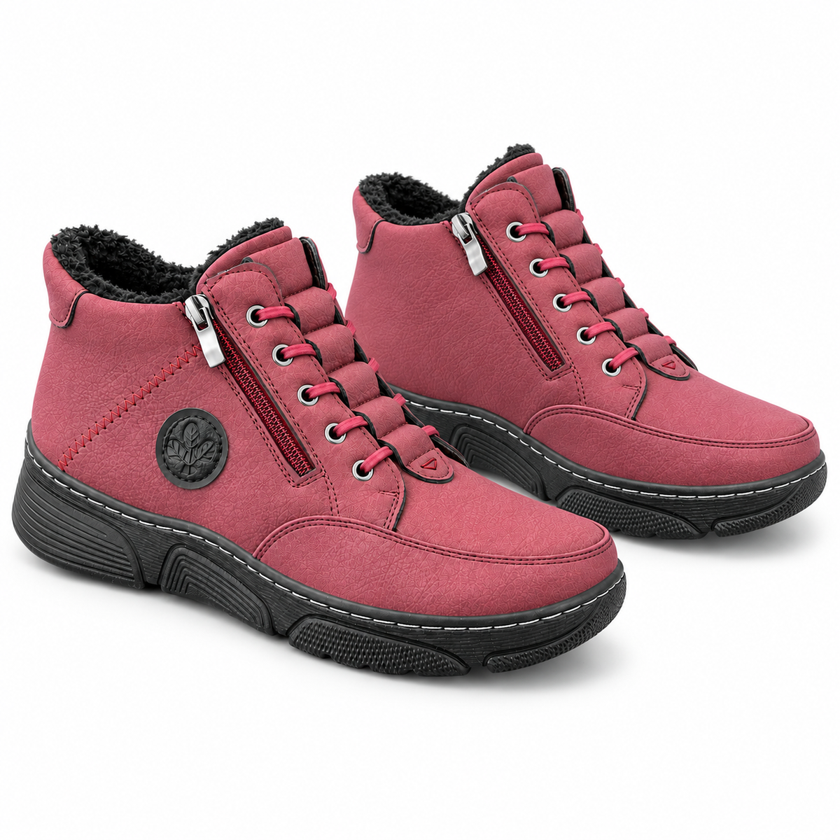 Botki Damskie (36-42) 12Par D1503-4 RED