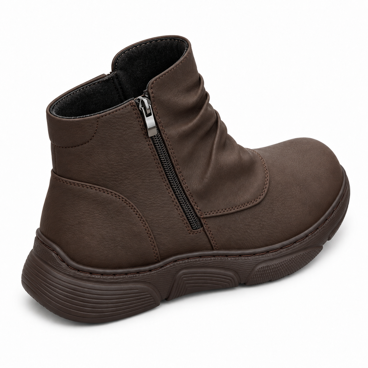 Botki Damskie (36-42) 12Par D26332-3 BROWN