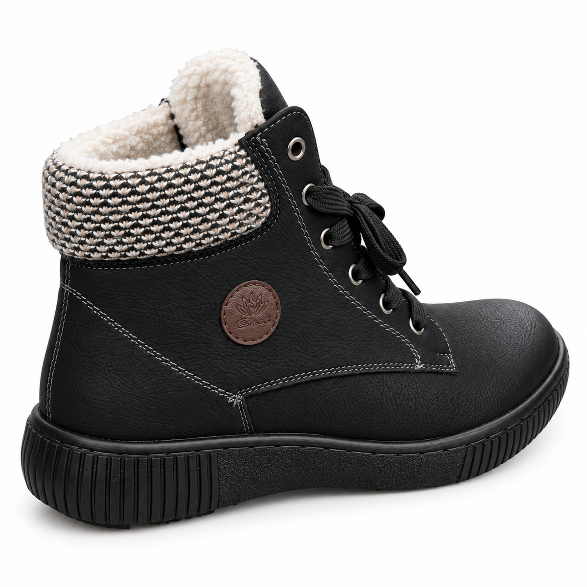 Botki Damskie (36-42) 12Par M227-1 BLACK