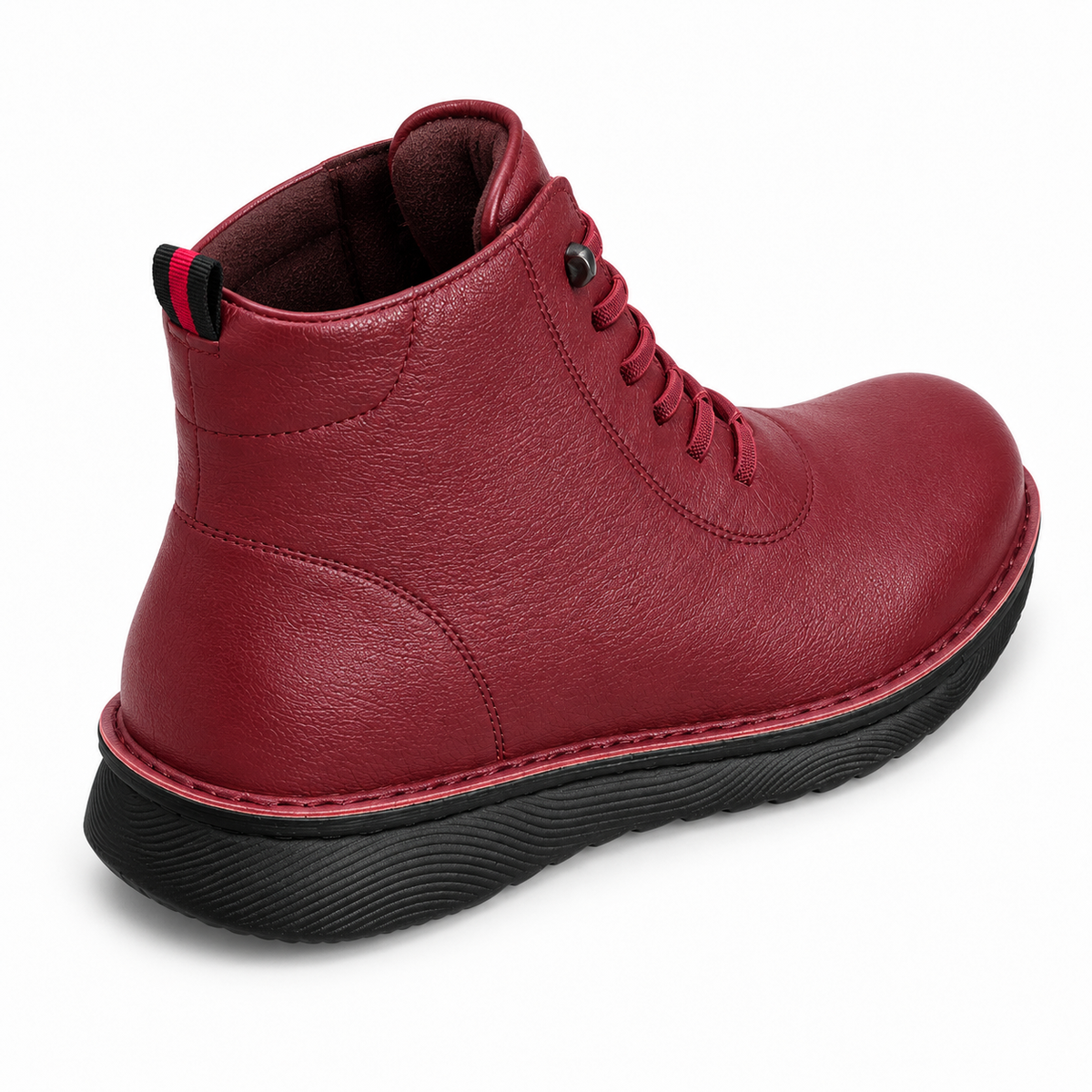 Botki Damskie (36-42) 12Par D25311-7 RED