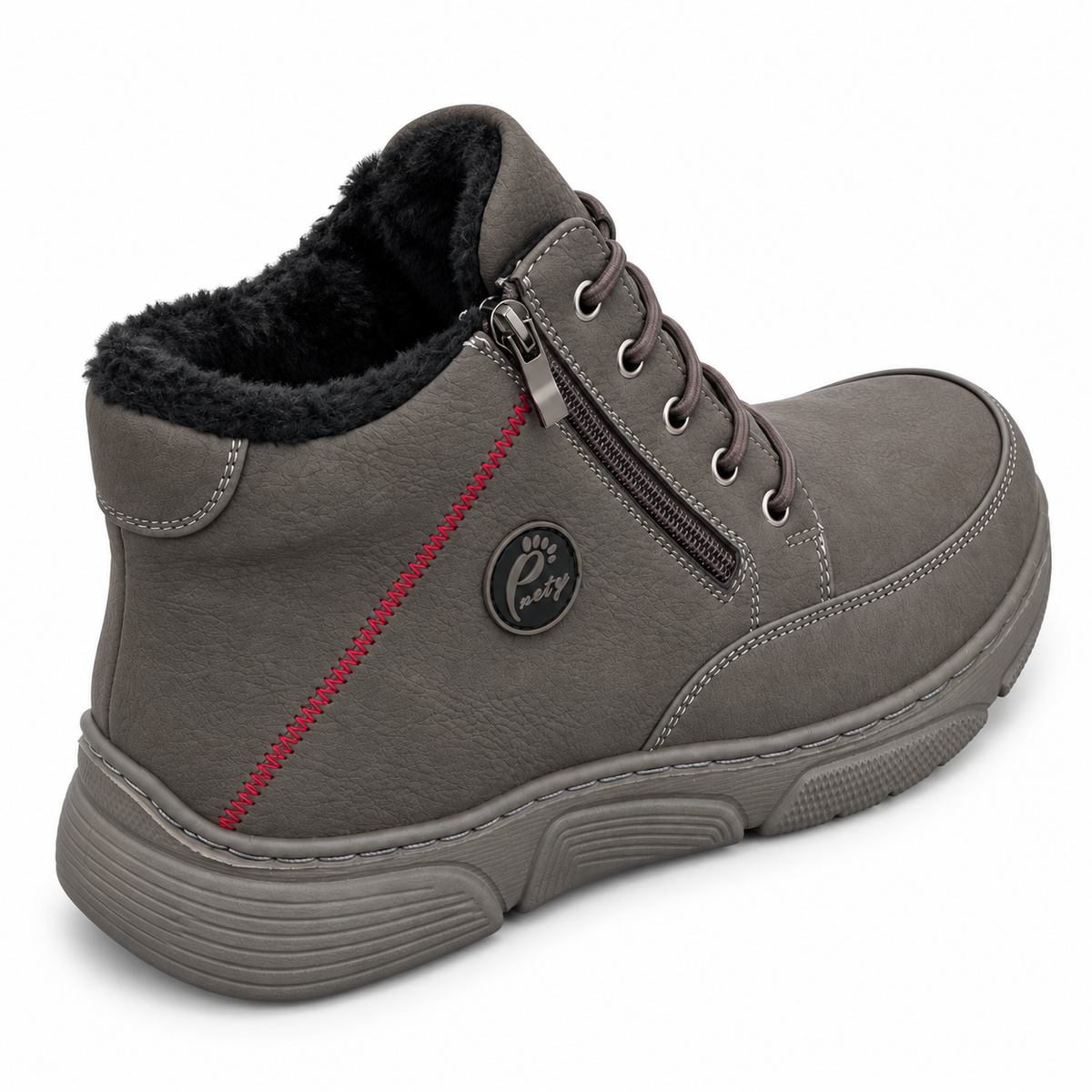 Botki Damskie (36-42) 12Par D26333-2 GREY