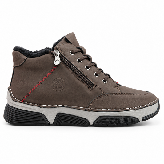Botki Damskie (36-42) 12Par D1505-7 KHAKI