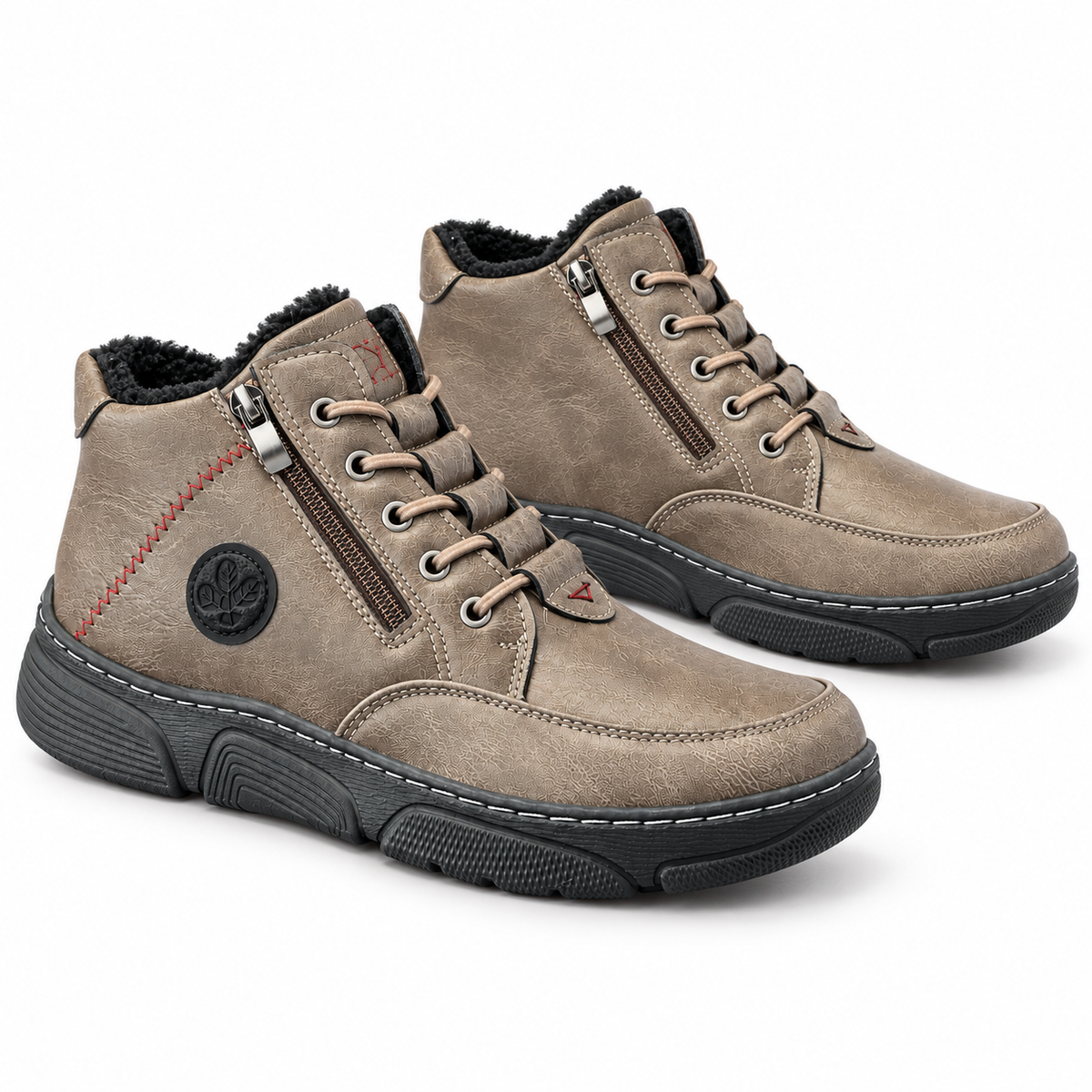 Botki Damskie (36-42) 12Par D1503-2 BROWN