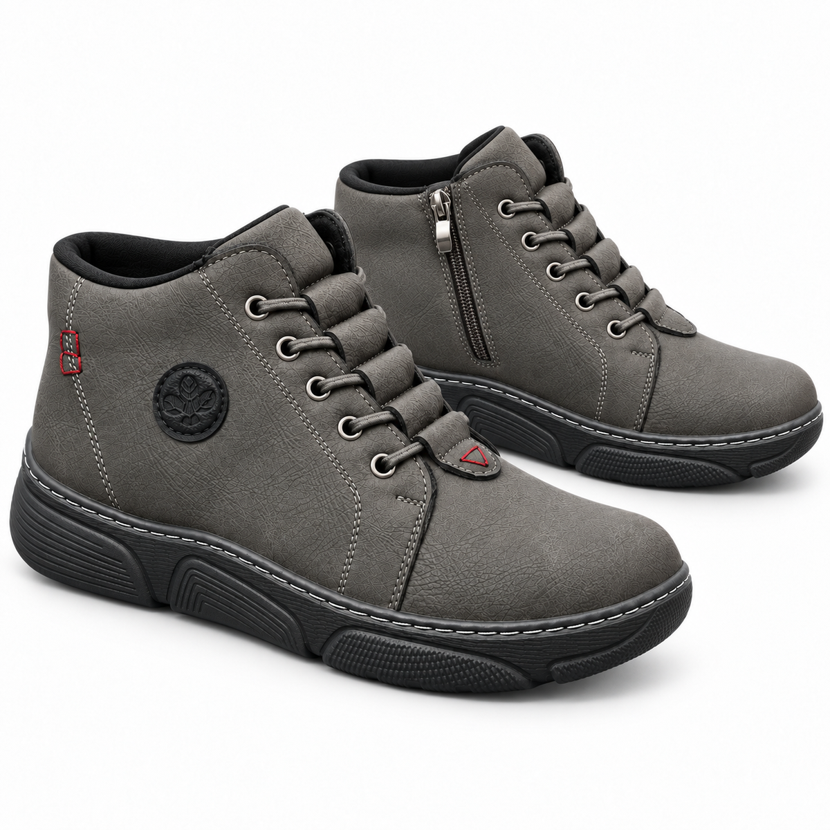 Botki Damskie (36-42) 12Par D1501-10 Grey