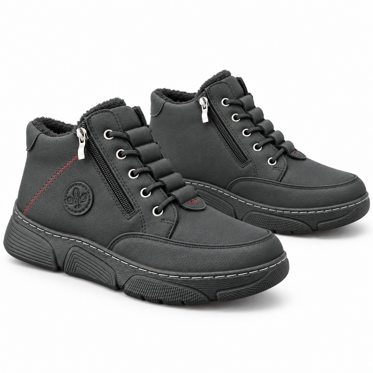 Botki Damskie (36-42) 12Par D1503-1 BLACK