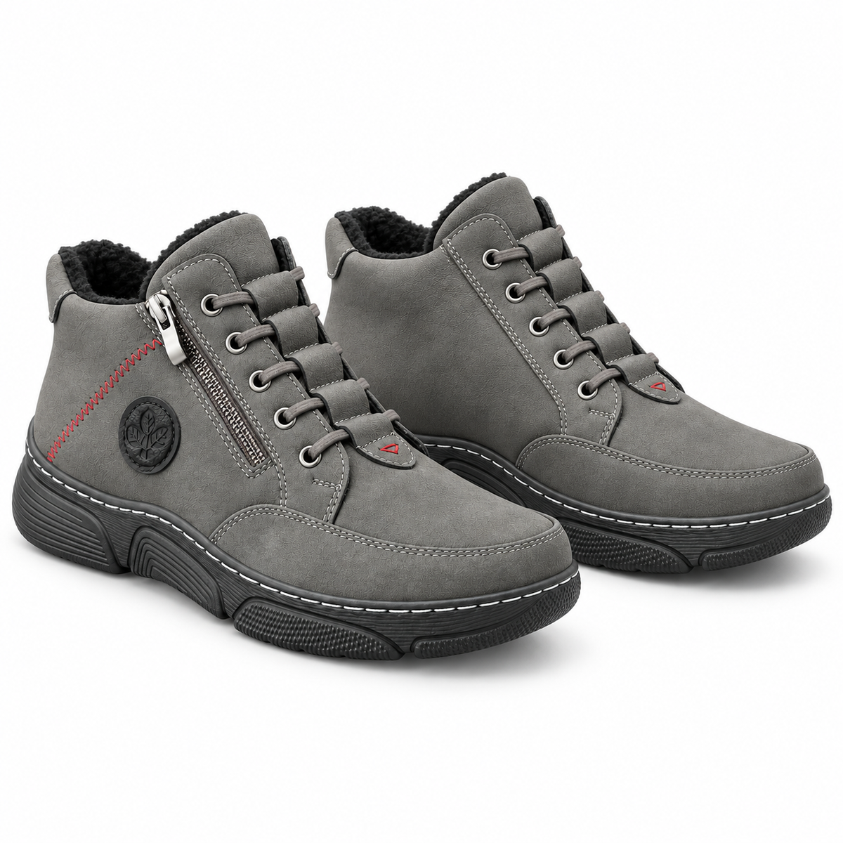 Botki Damskie (36-42) 12Par D1503-10 GREY