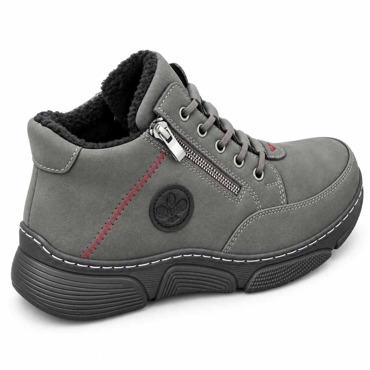 Botki Damskie (36-42) 12Par D1503-10 GREY