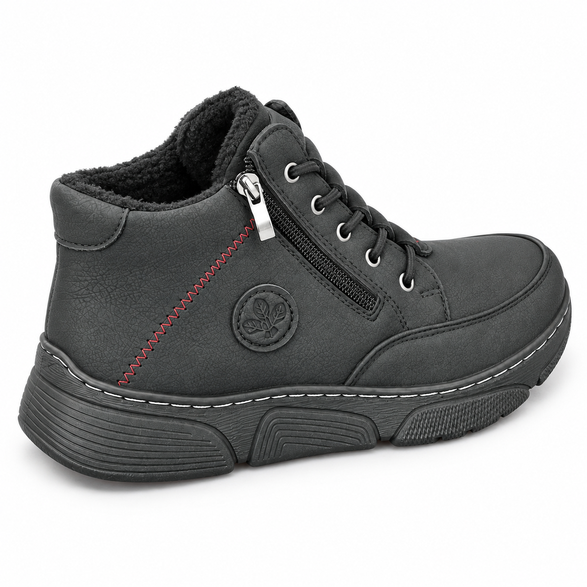 Botki Damskie (36-42) 12Par D1503-1 BLACK