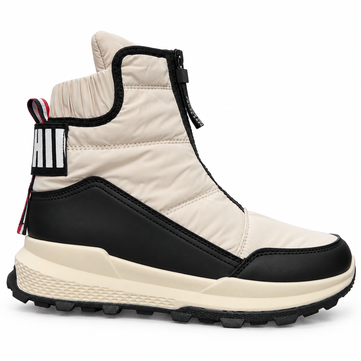 Botki Śniegowce damskie (36-41, 12par) D9166-4 BEIGE