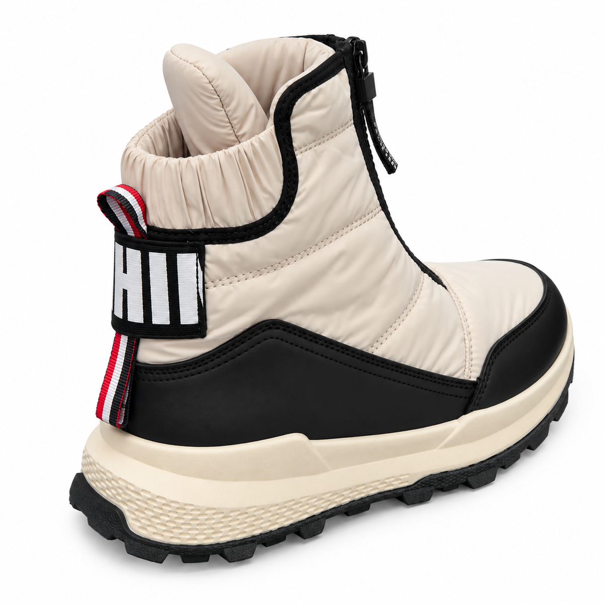 Botki Śniegowce damskie (36-41, 12par) D9166-4 BEIGE
