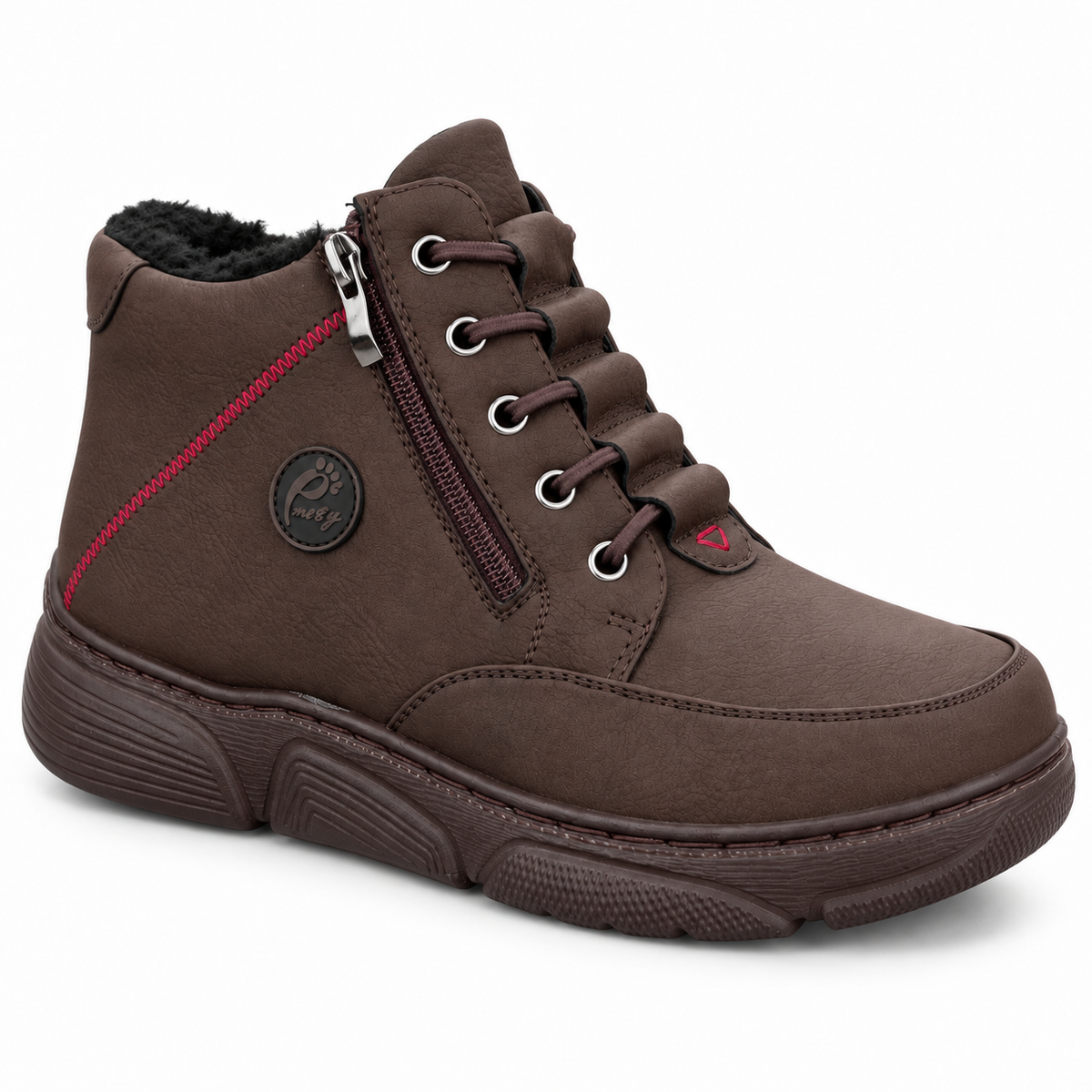Botki Damskie (36-42) 12Par D26333-3 BROWN