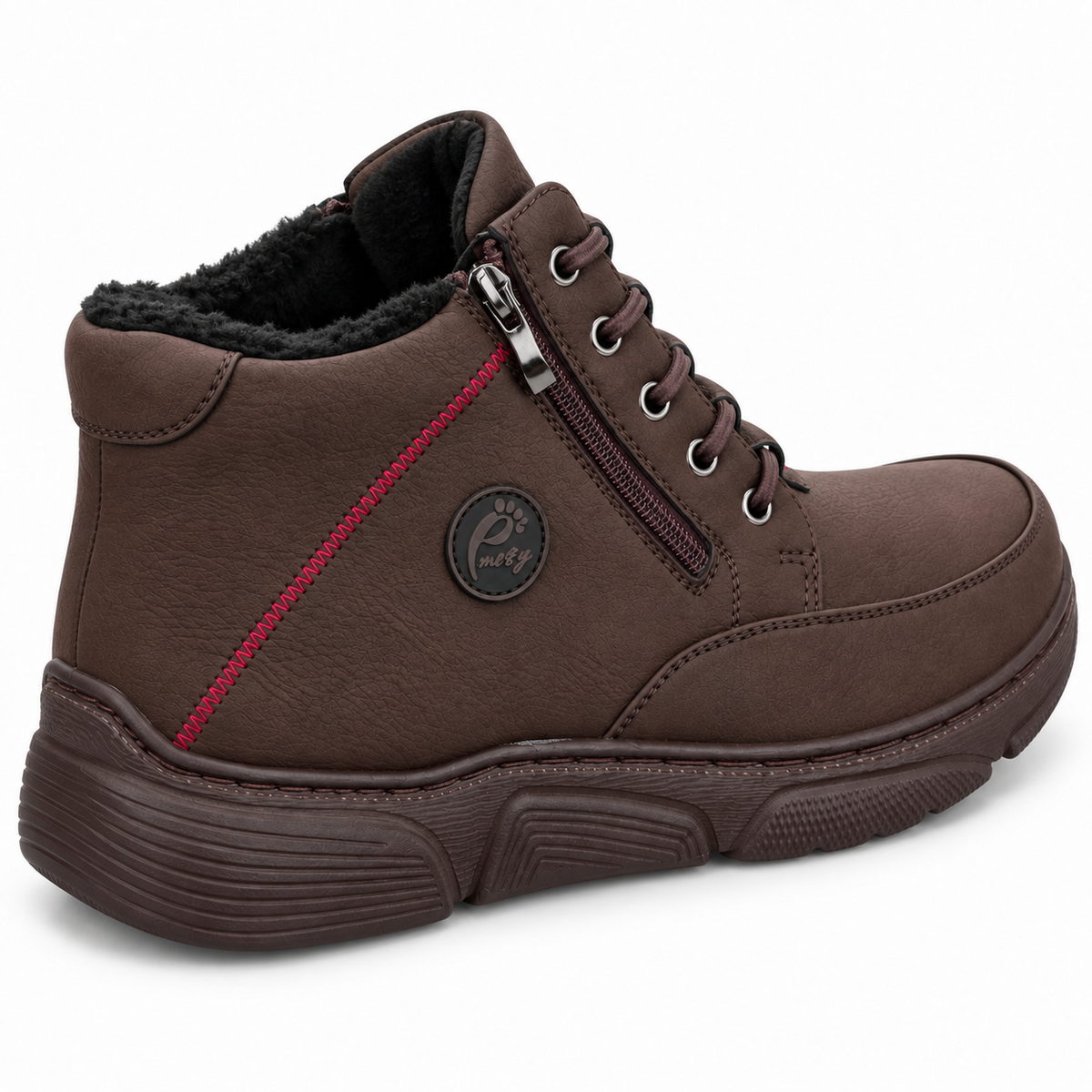 Botki Damskie (36-42) 12Par D26333-3 BROWN