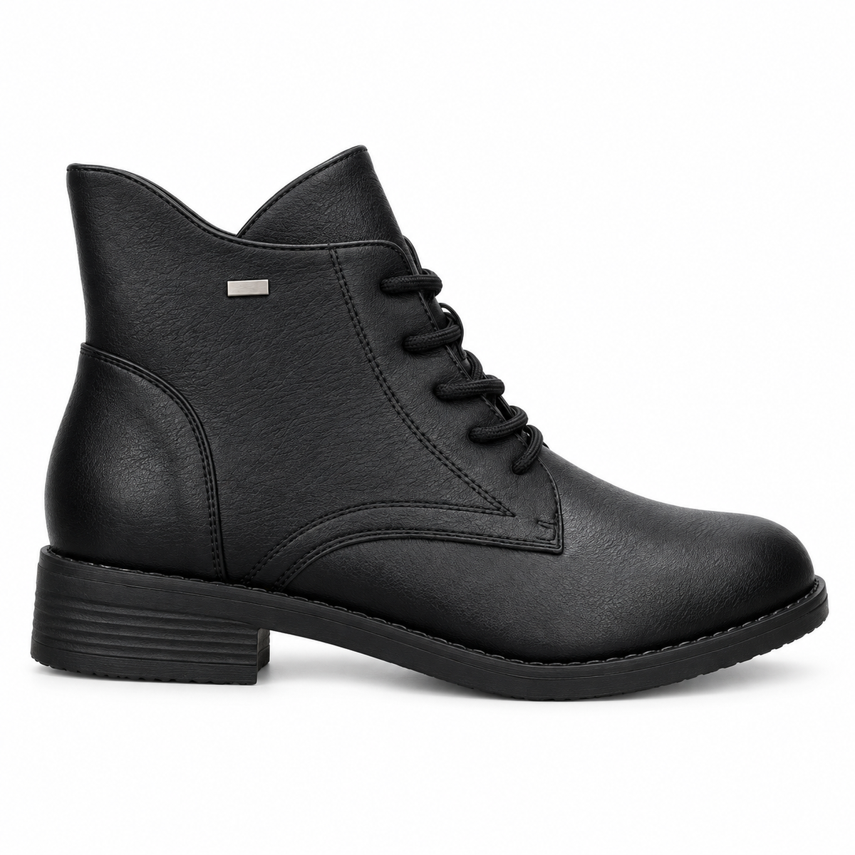 Botki Damskie (36-41) 12Par 6777-1 BLACK