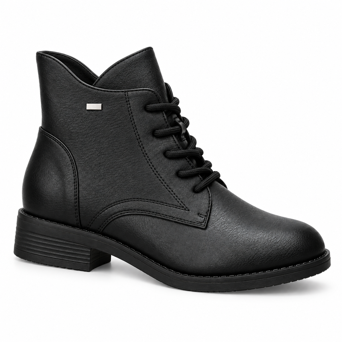 Botki Damskie (36-41) 12Par 6777-1 BLACK
