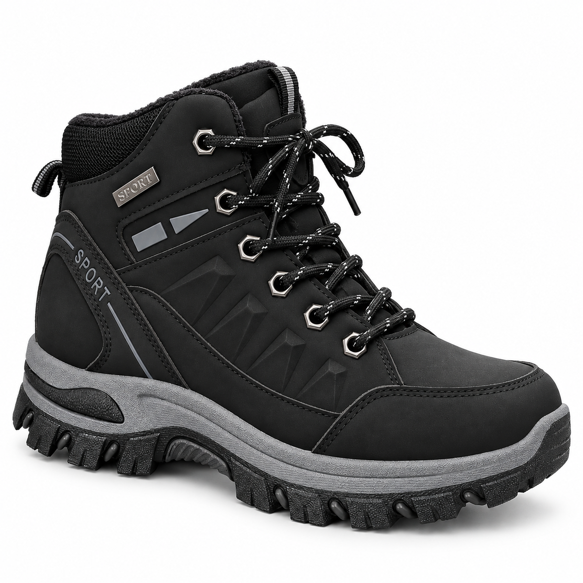 Botki Damskie (36-41) 12Par D6976-1 BLACK