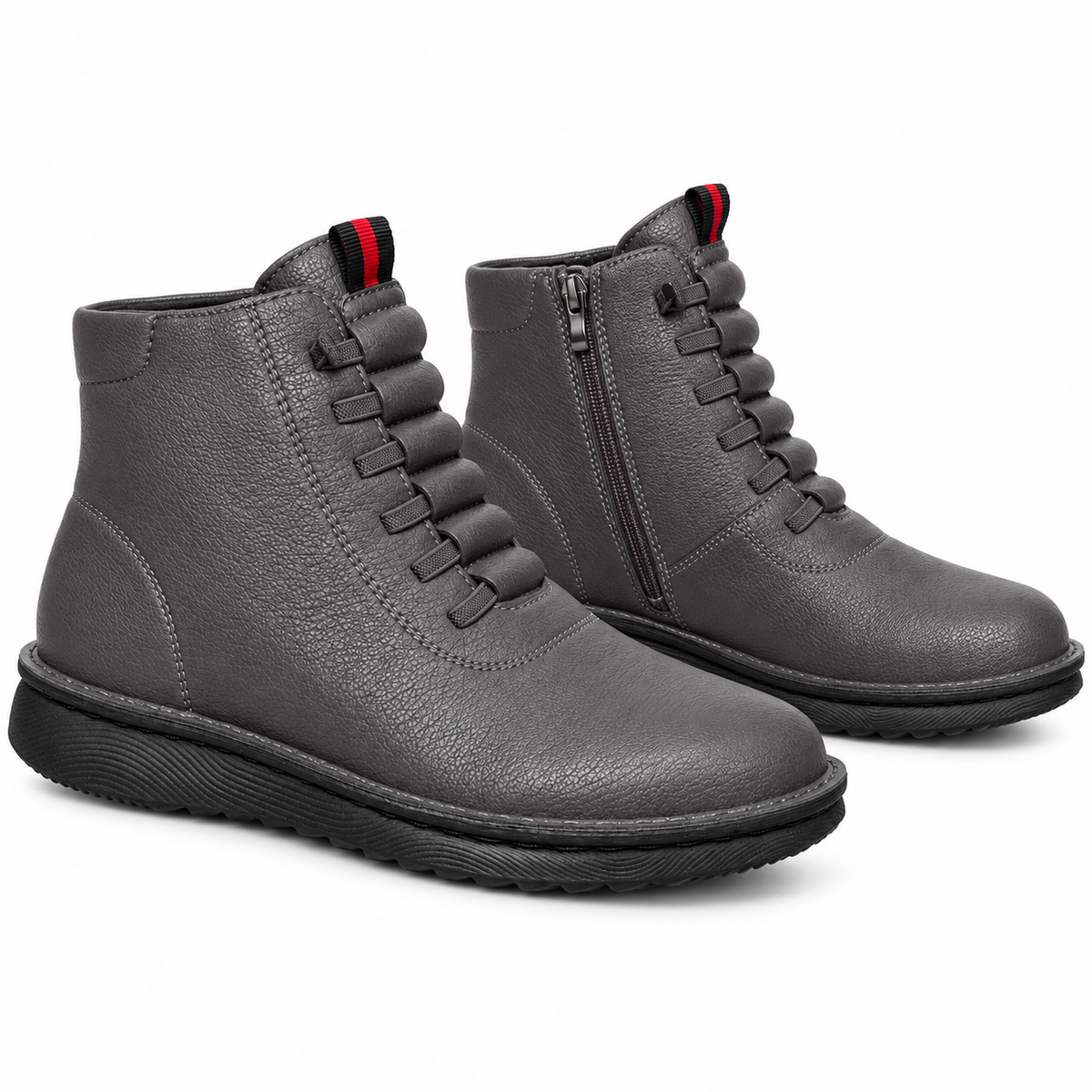 Botki Damskie (36-42) 12Par D25311-2 GREY
